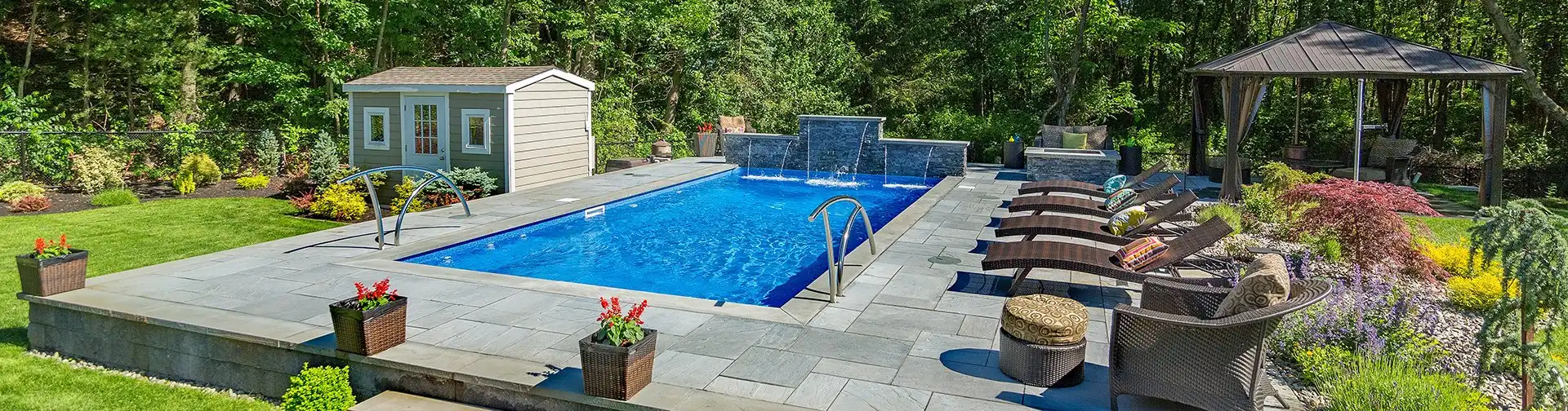 Vinyl Liner Inground Pool - Metro Pools